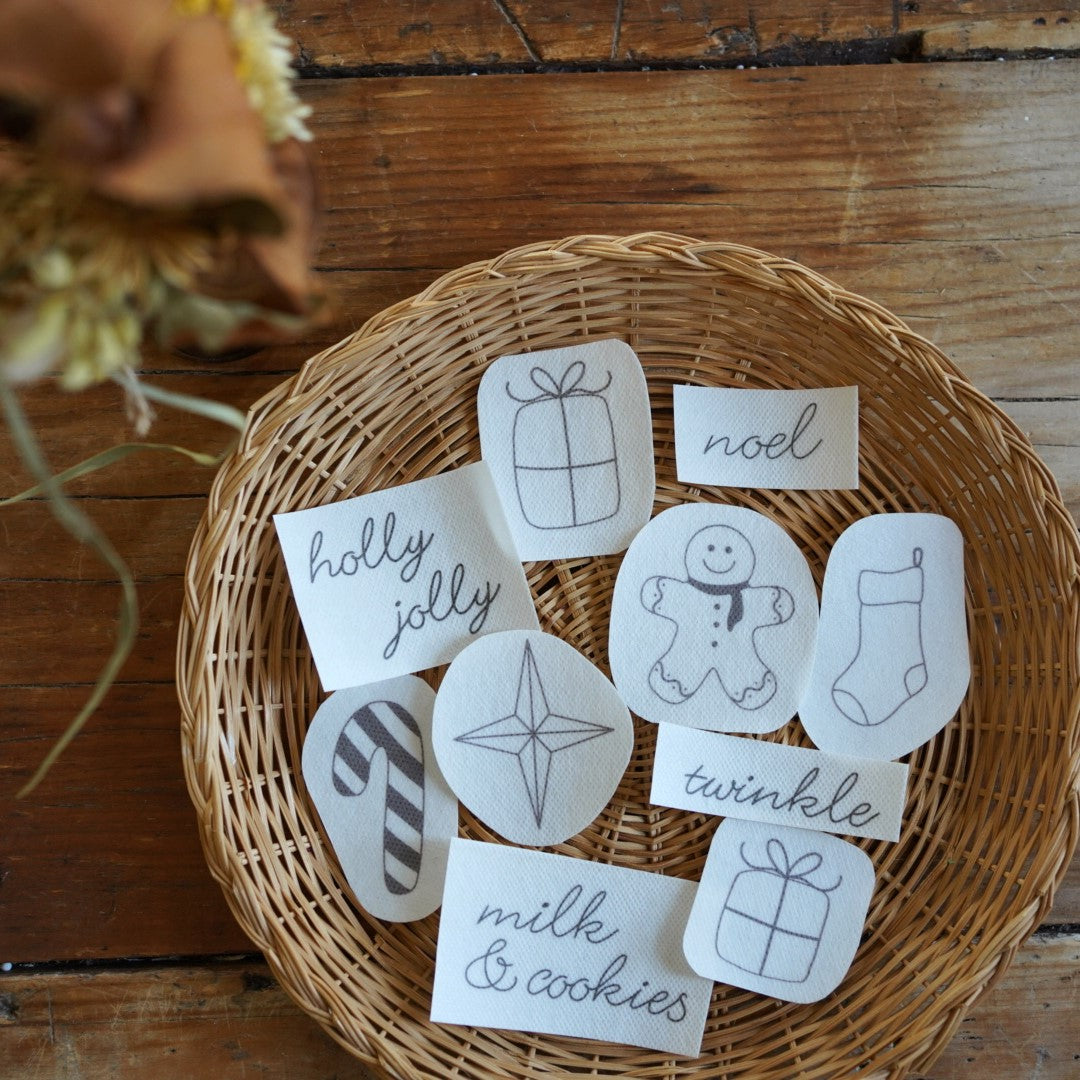 Stick & Stitch Set: Have a jolly Christmas
