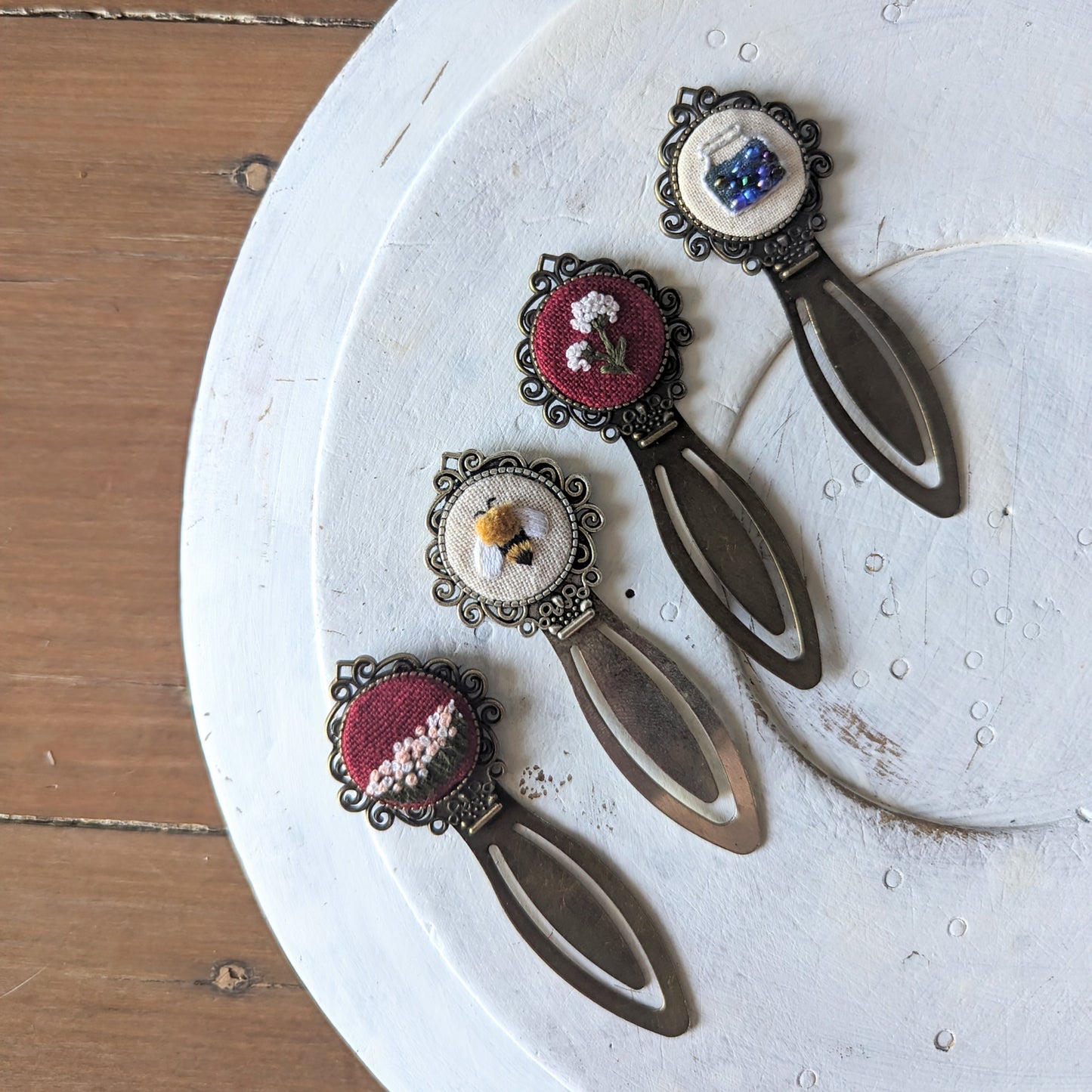 Embroidered Bookmarks