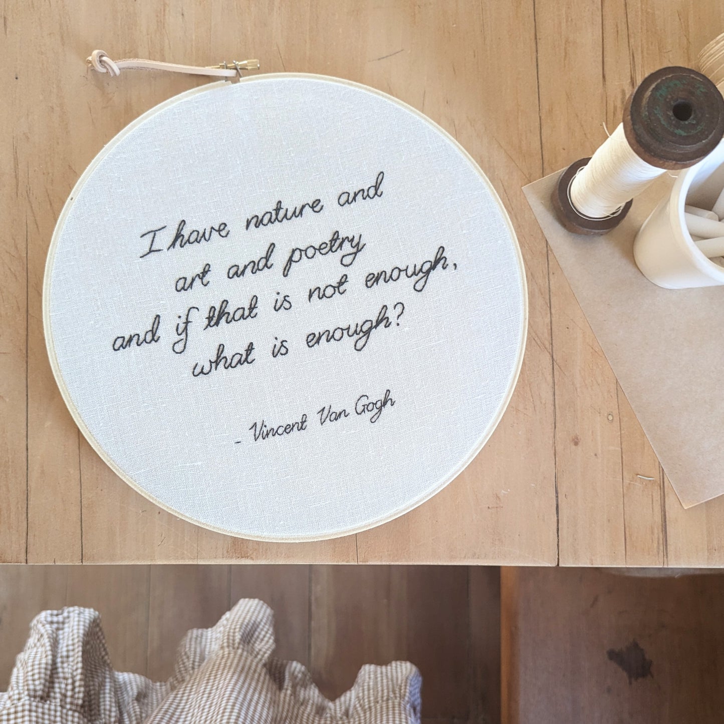 Custom: Quote Hoop