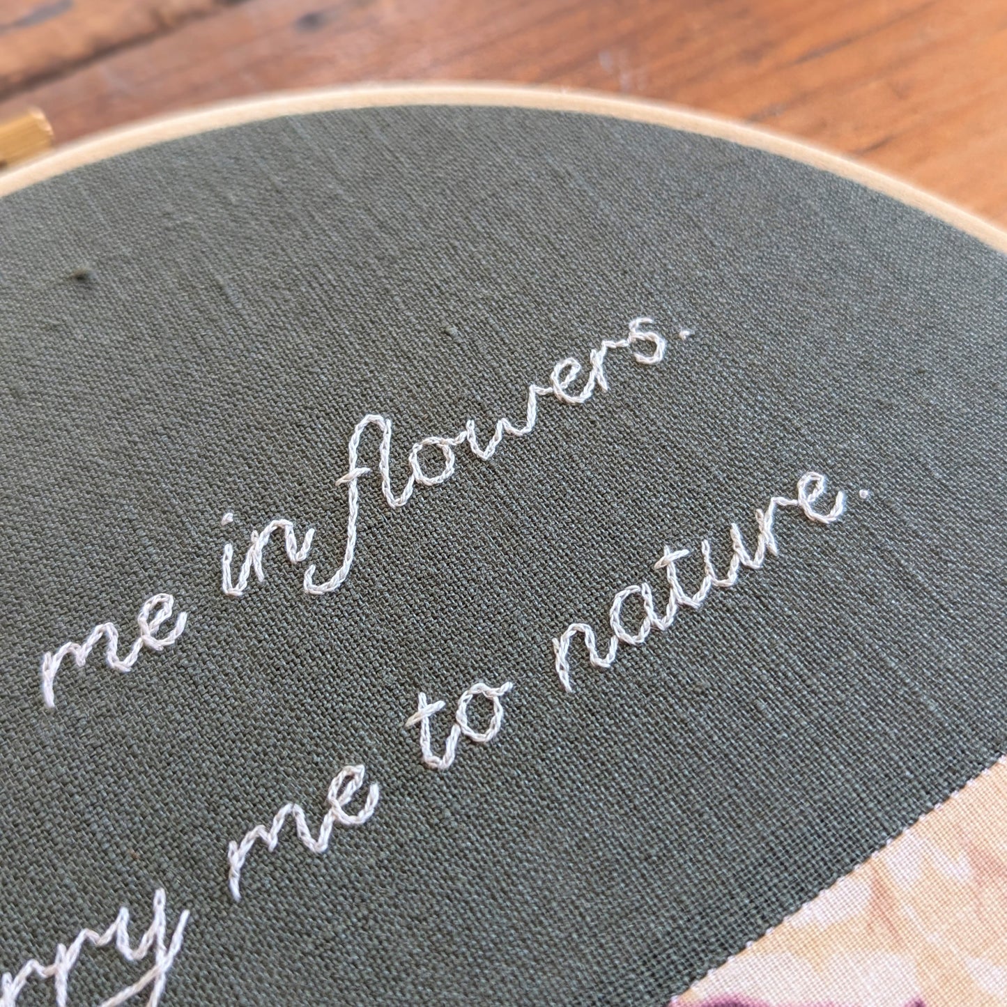 Quote Hoop {IV}