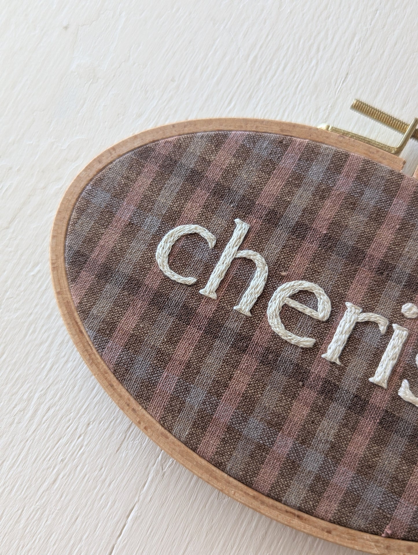 Word Hoop - Cherish