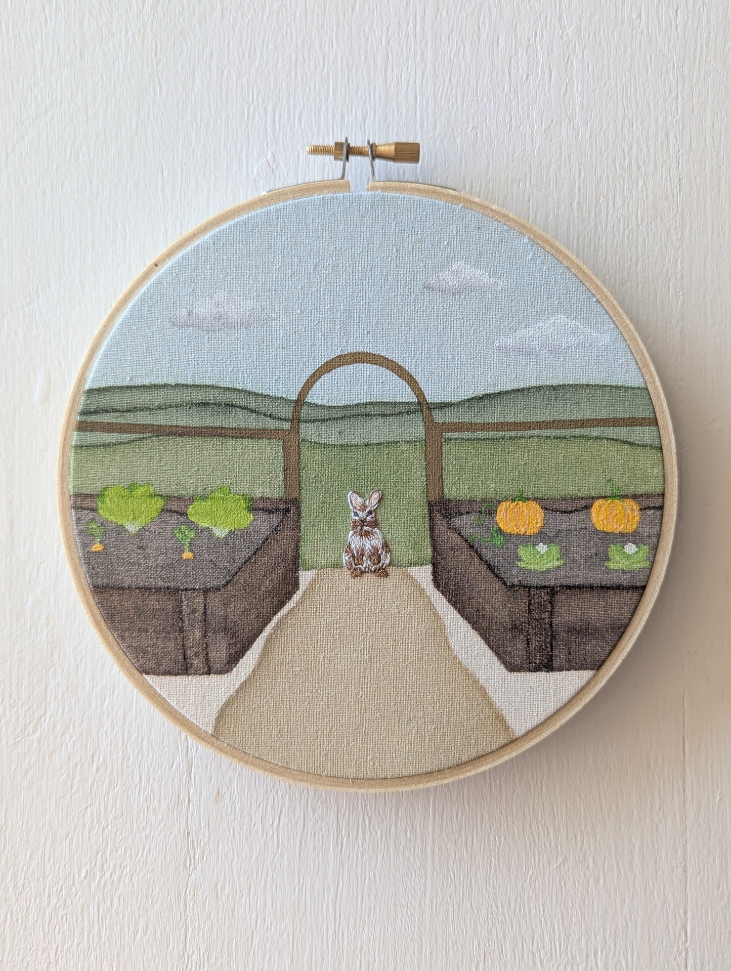 Vege patch mischief