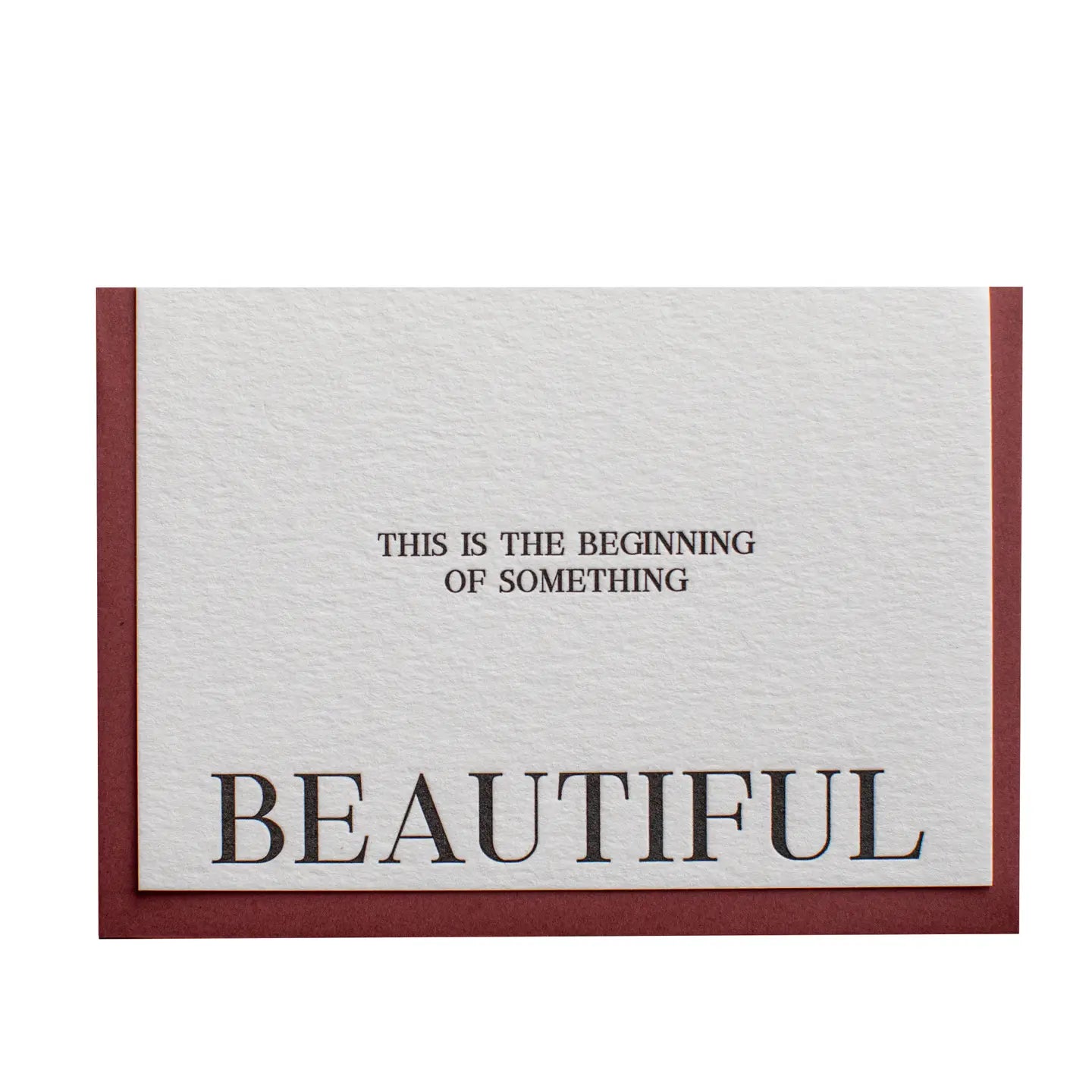 Clare Bernadette Card - Something beautiful