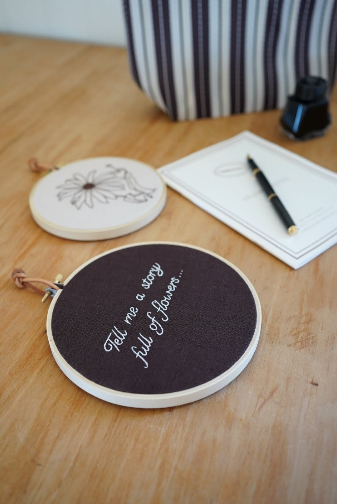 Quote Hoop 6" - Tell me a ..