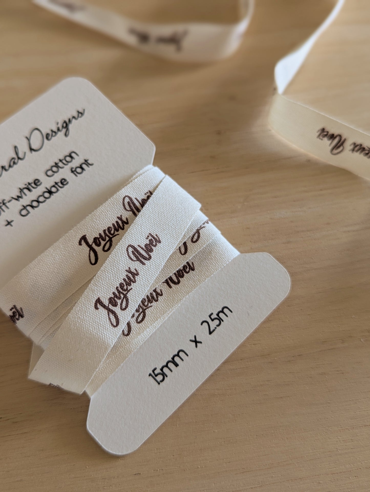 Cotton Ribbon: Joyeux Noel