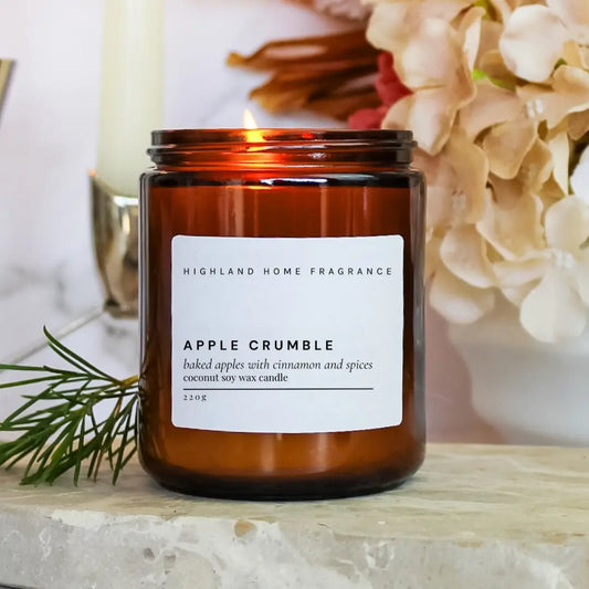 Highland Home Candle: Apple Crumble