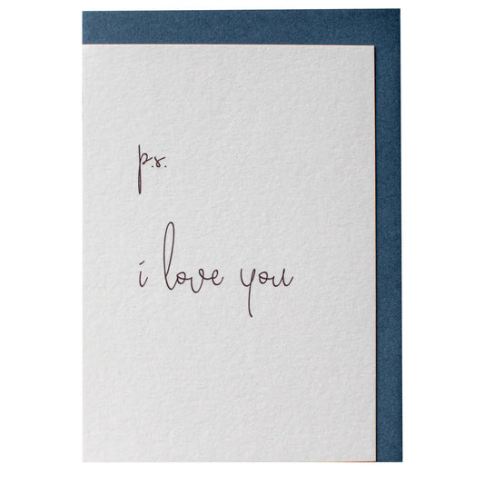 Clare Bernadette Card - P.S. I love you