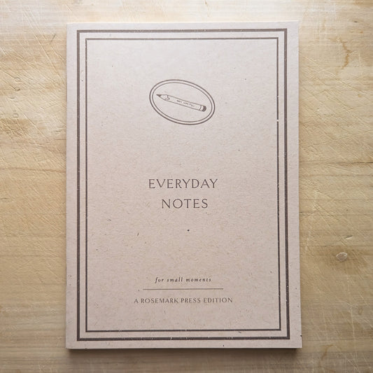 'Everyday Notes' Rosemark Press Notebook