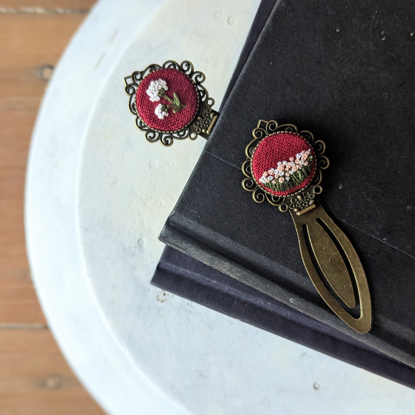 Embroidered Bookmarks