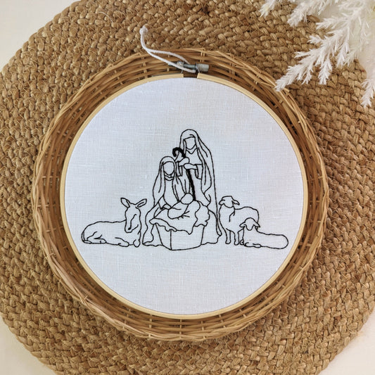 Nativity Hoop *PRE-ORDER*