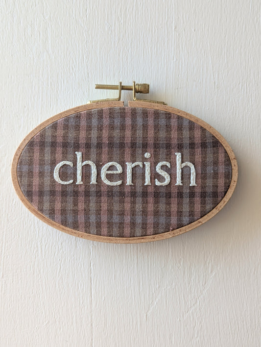 Word Hoop - Cherish