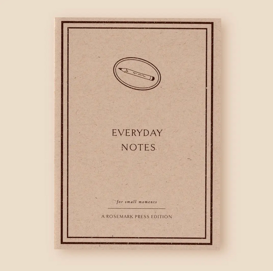 'Everyday Notes' Rosemark Press Notebook