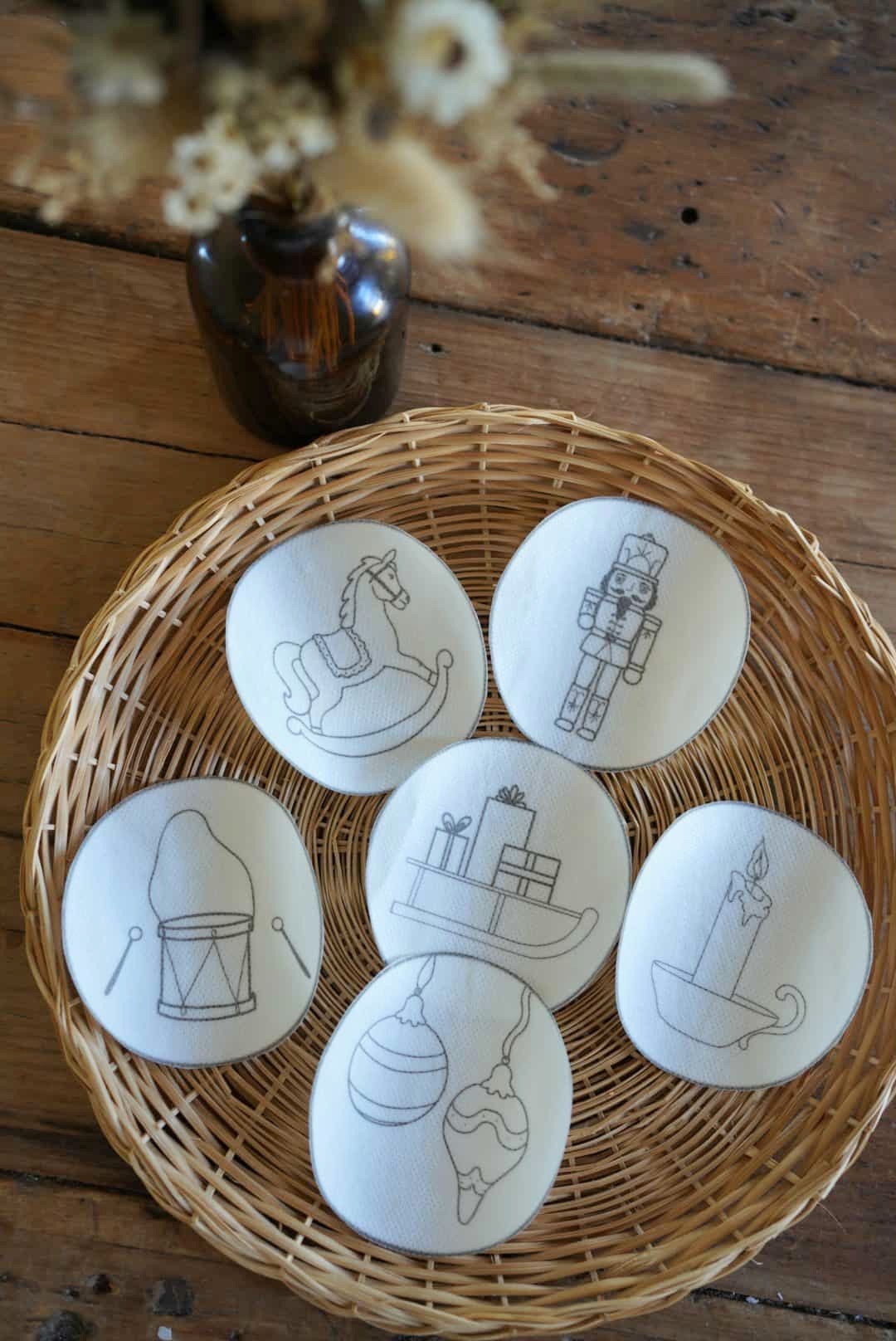 Stick & Stitch Set: A Very Vintage Christmas