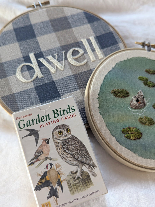 Heritage Playing Cards ~ Garden Birds