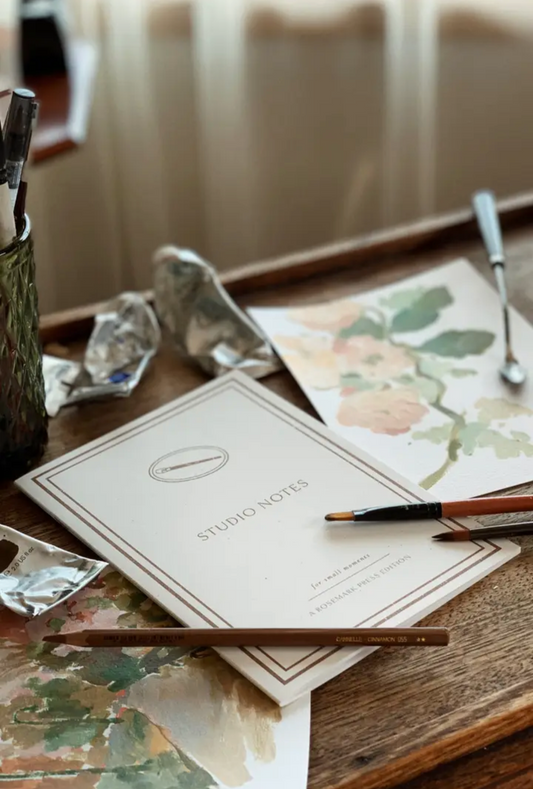 'Studio Notes' Rosemark Press Notebook