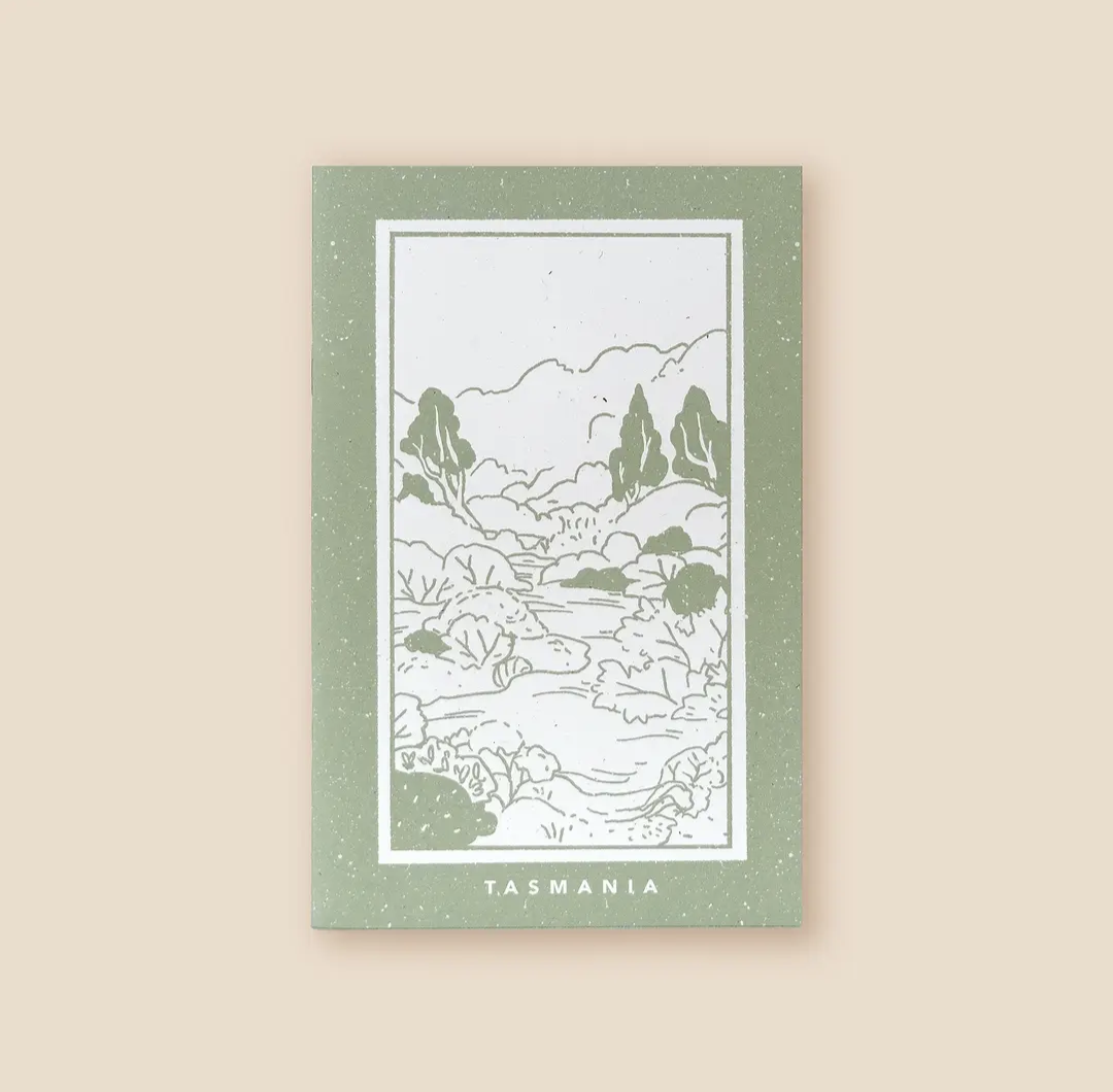 'Tasmanian Wilderness' Rosemark Press Postmark Notebook