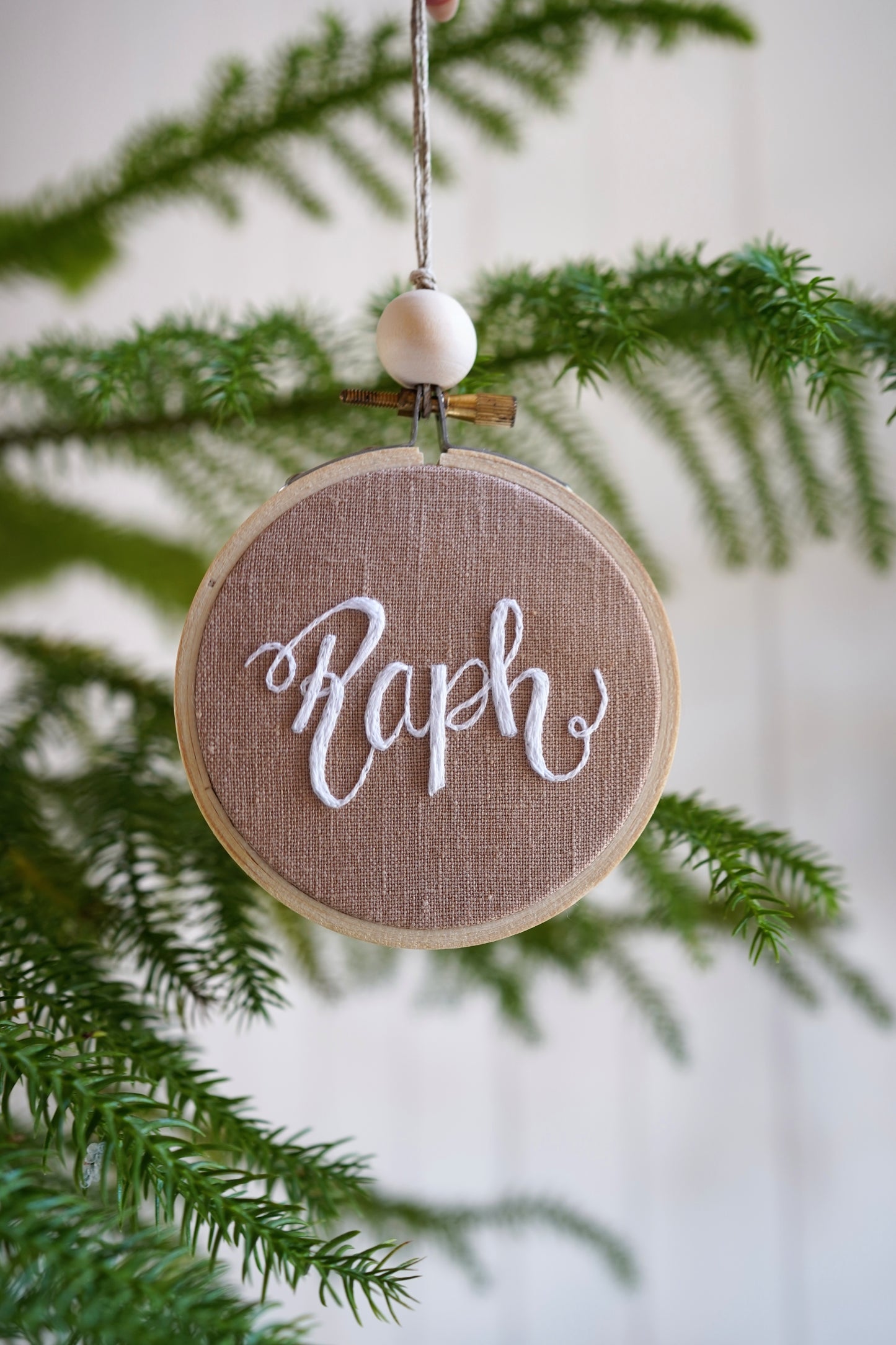 Cursive Personalised Name Ornament *PRE-ORDER*