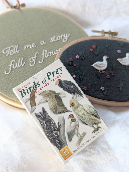 Heritage Playing Cards ~ Birds of Prey