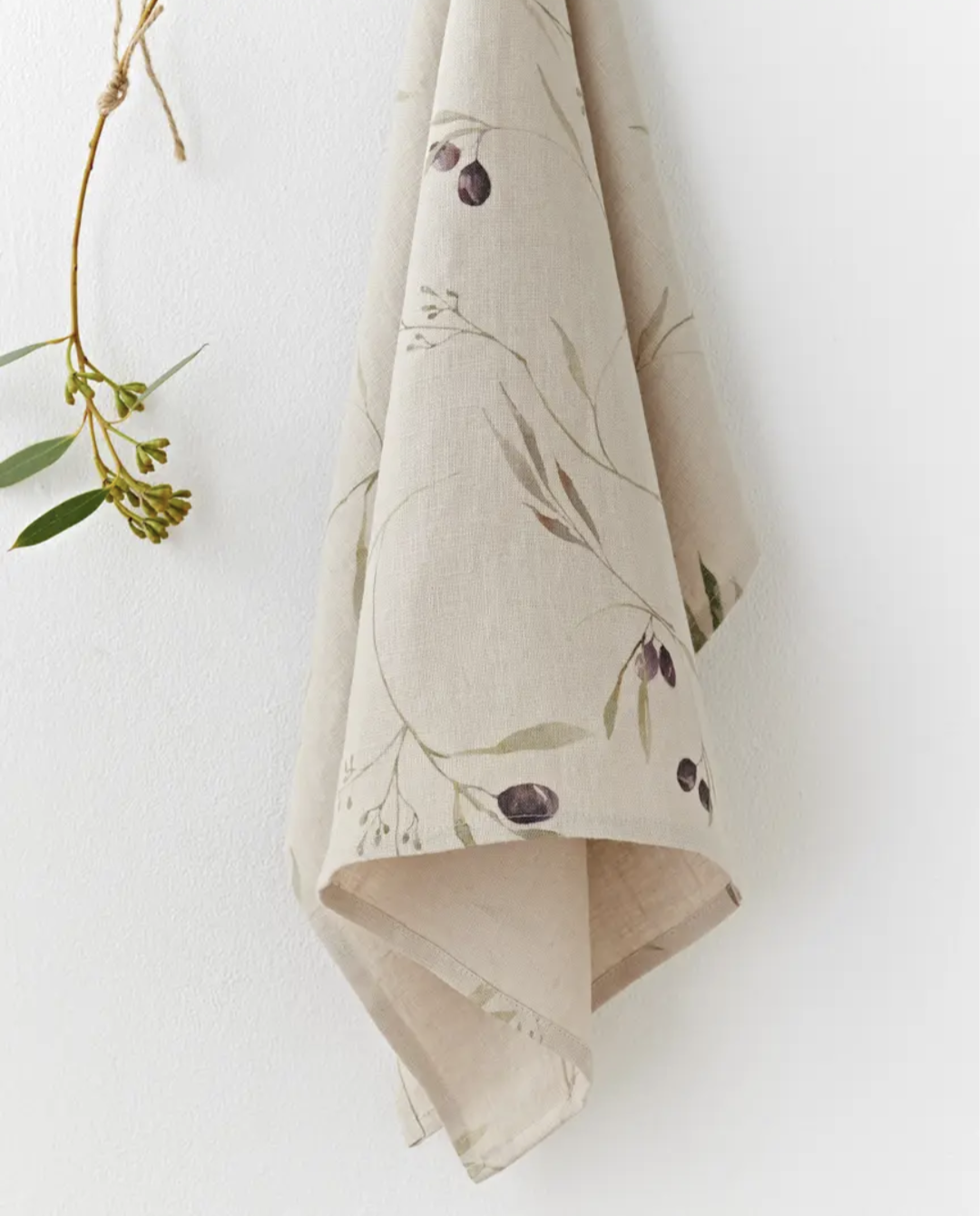Olive Orchard Print T-Towel