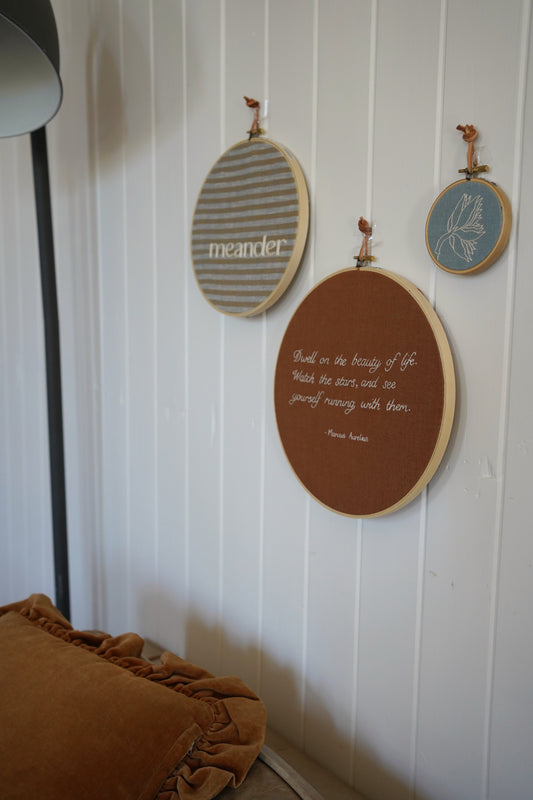 Quote Hoop - Marcus Aurelius